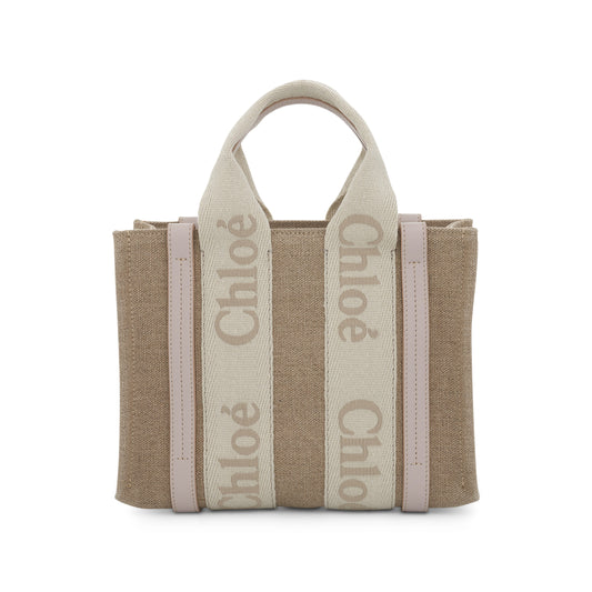 Small Woody Tote Bag in Wild Grey