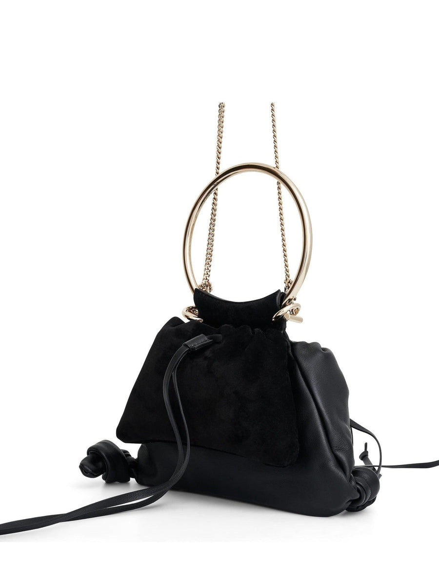 Chloe Arlene Pouch in Black