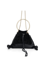 Chloe Arlene Pouch in Black