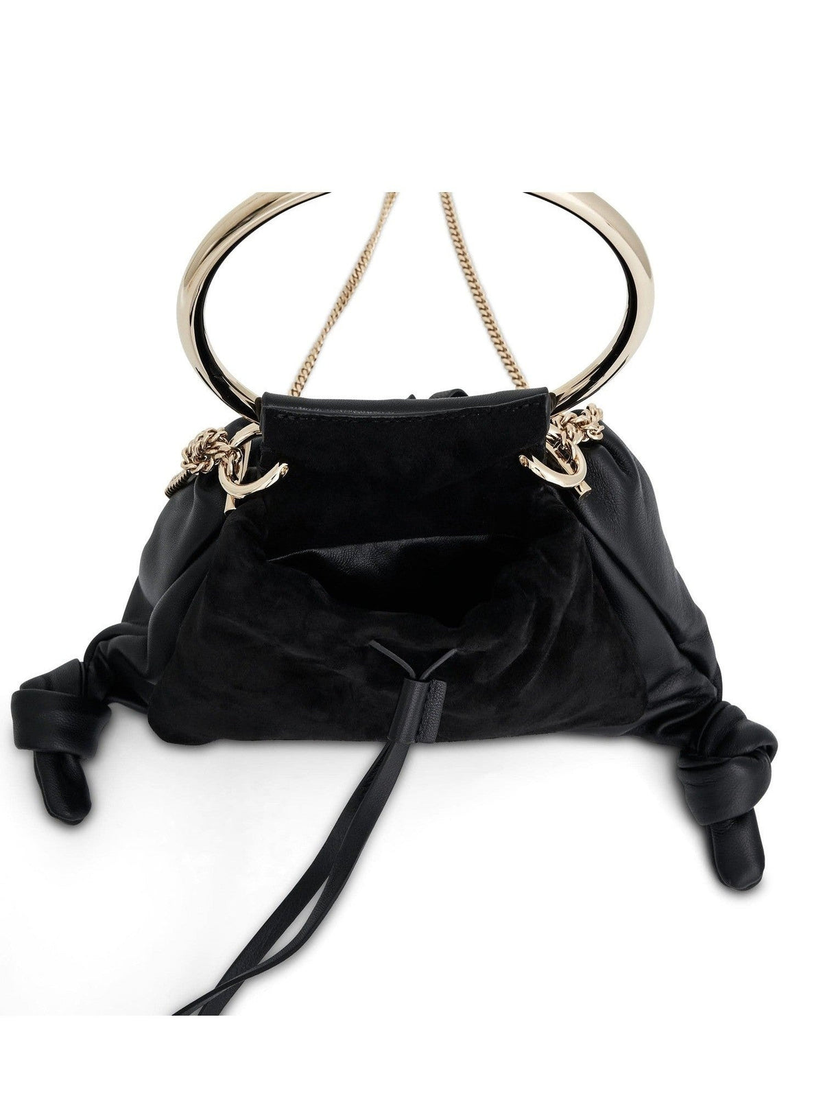 Chloe Arlene Pouch in Black