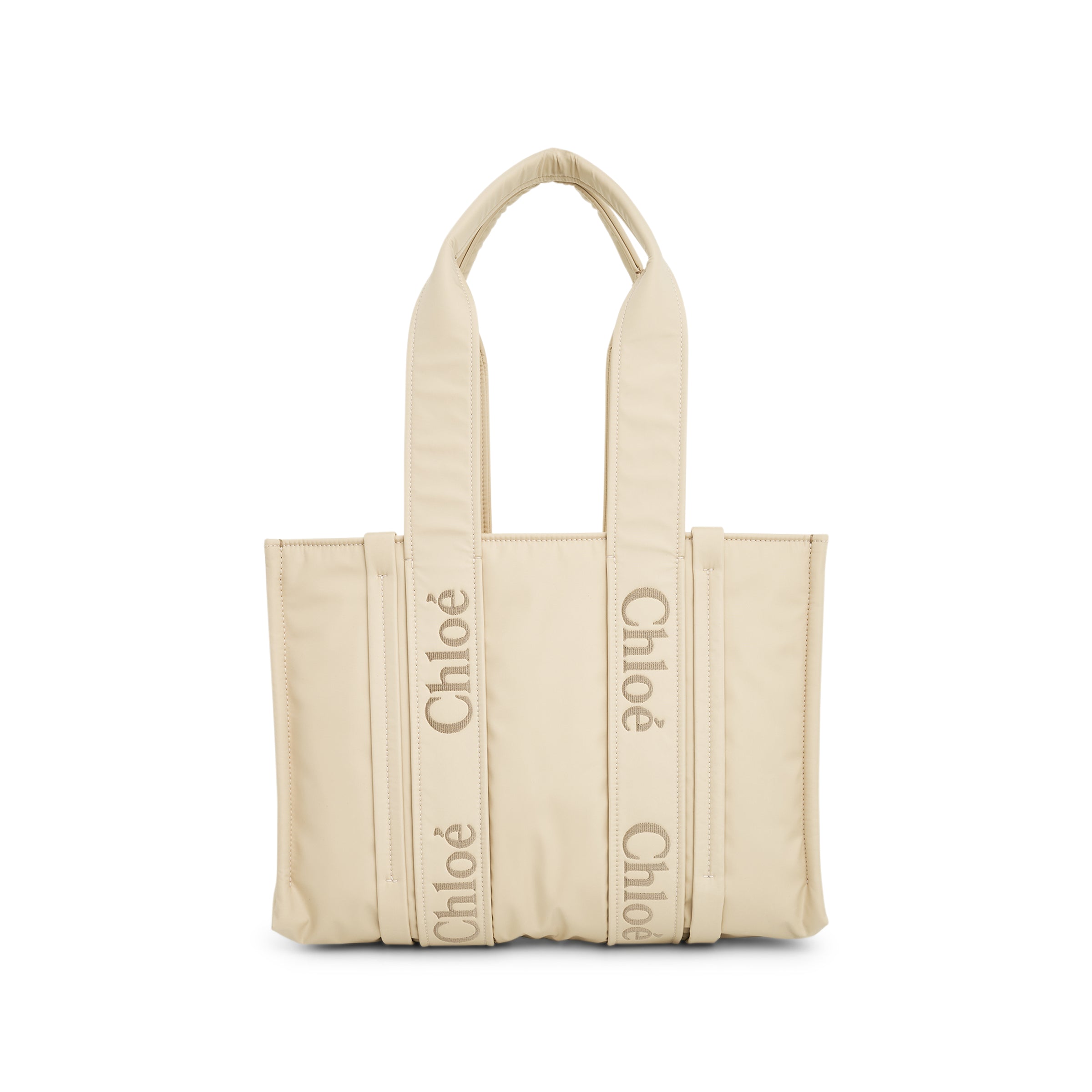 Medium Tote Bag in Dusty Ivory