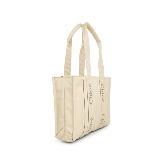 Medium Tote Bag in Dusty Ivory