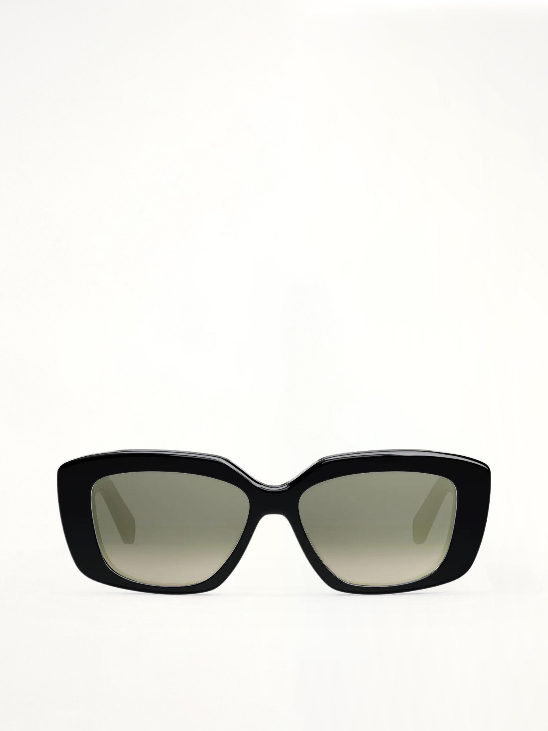 Celine CL40216U 5501F Acetate Sunglasses in Black