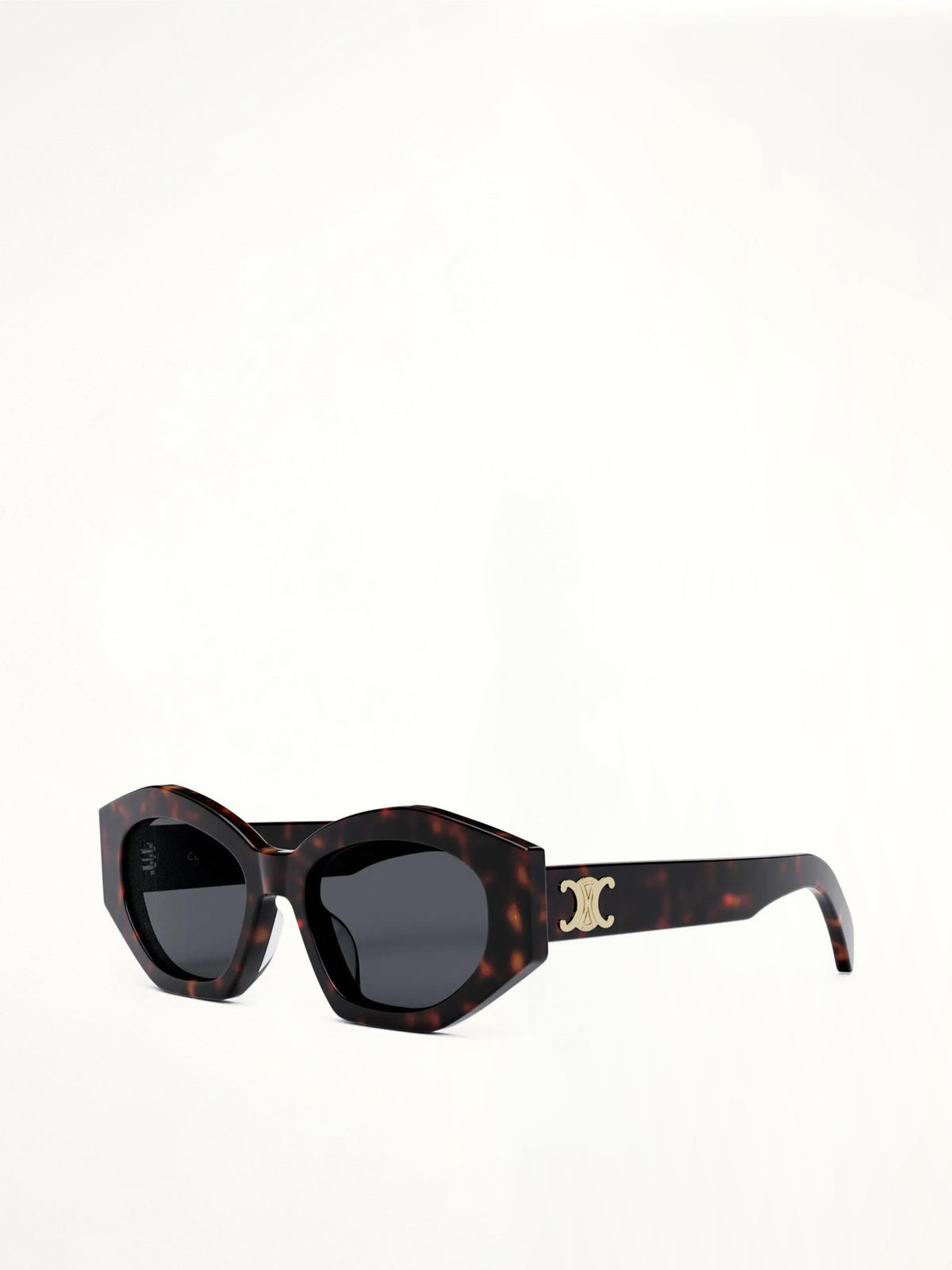 Celine CL40238U 5552A Acetate Sunglasses in Dark Havana