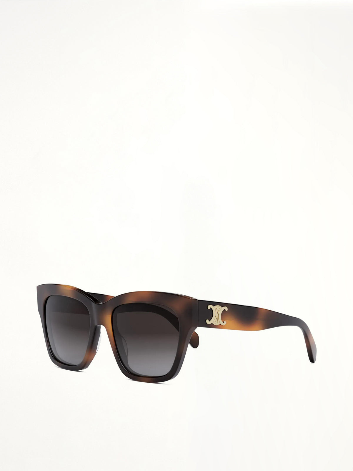 CL40253I Triomphe Sunglasses in Havana