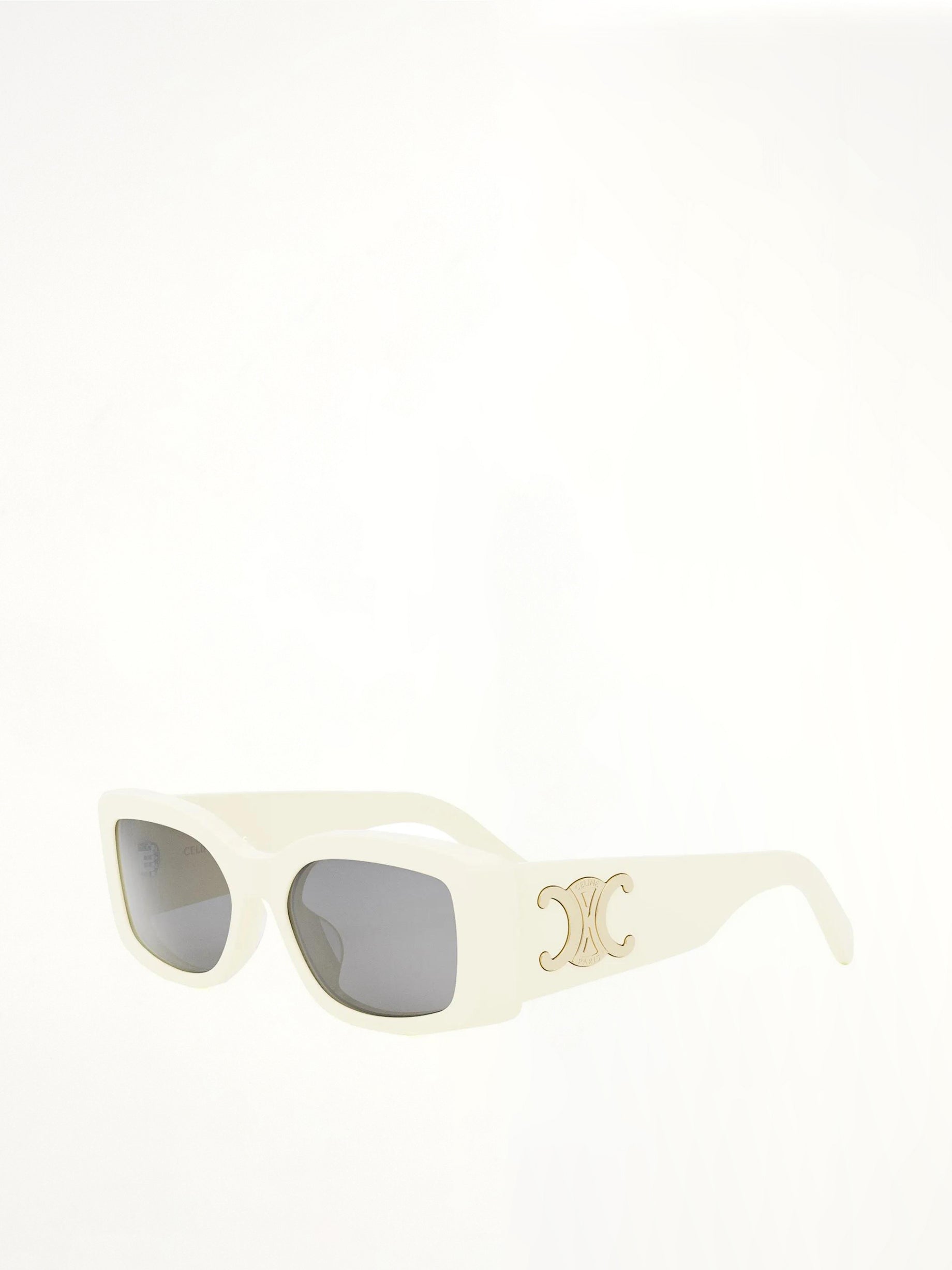 Celine CL40282U 5325A Acetate Sunglasses in Milk/Gold