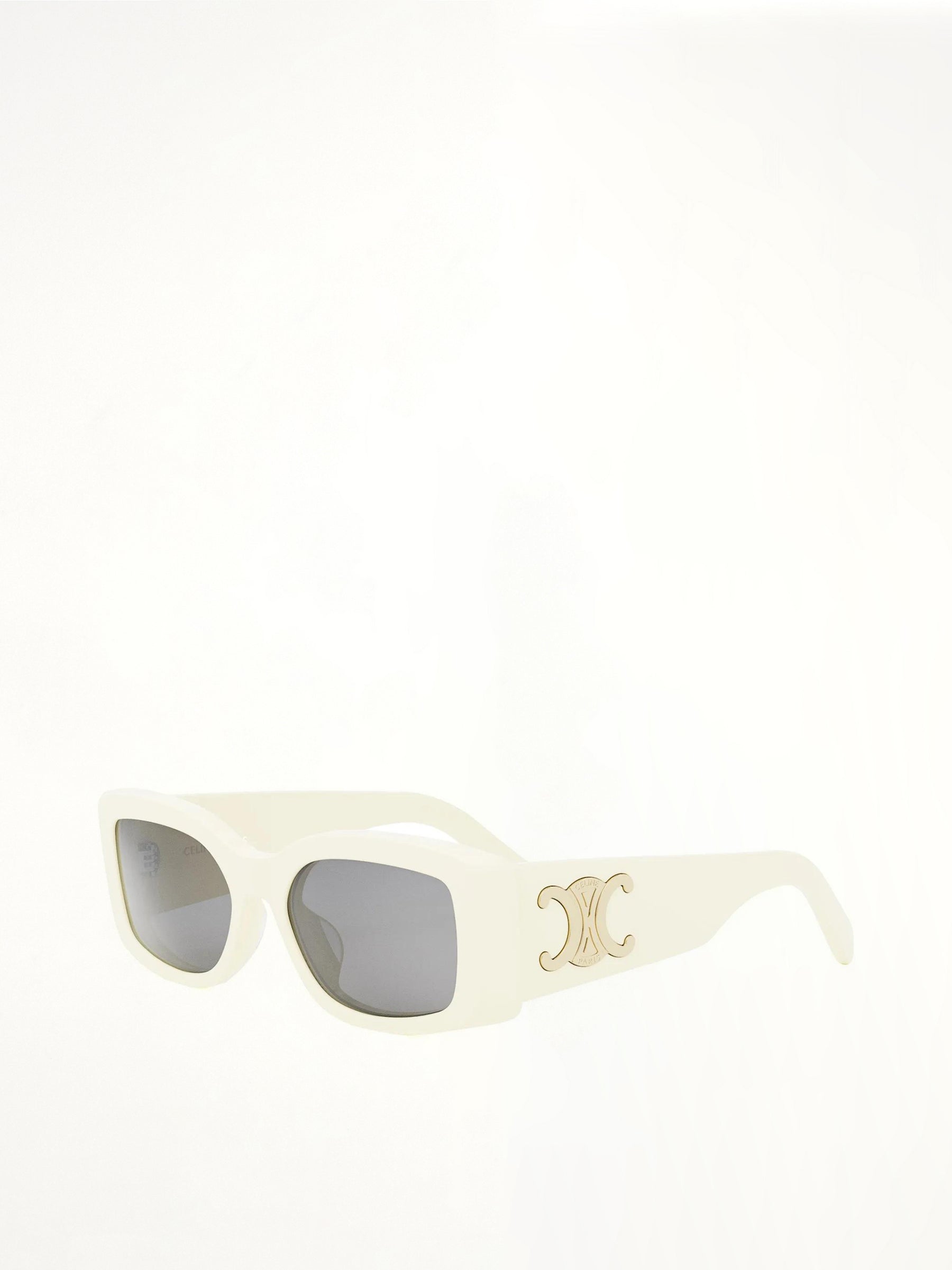 Celine CL40282U 5325A Acetate Sunglasses in Milk/Gold