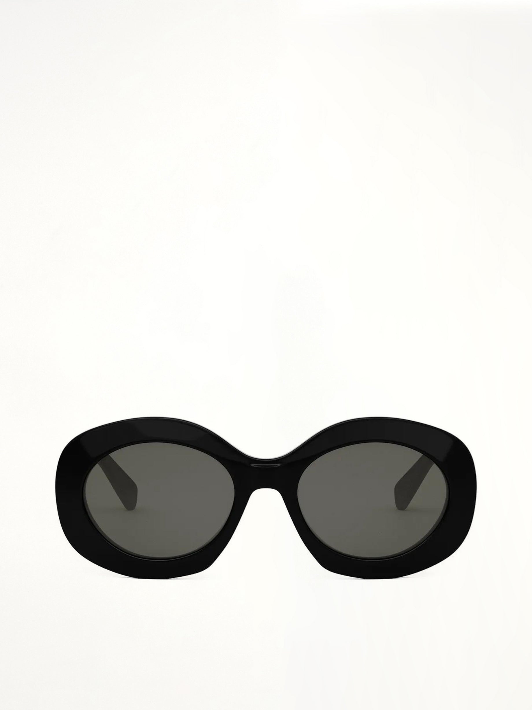 Celine CL40292U 5401A Acetate Sunglasses in Black/Silver