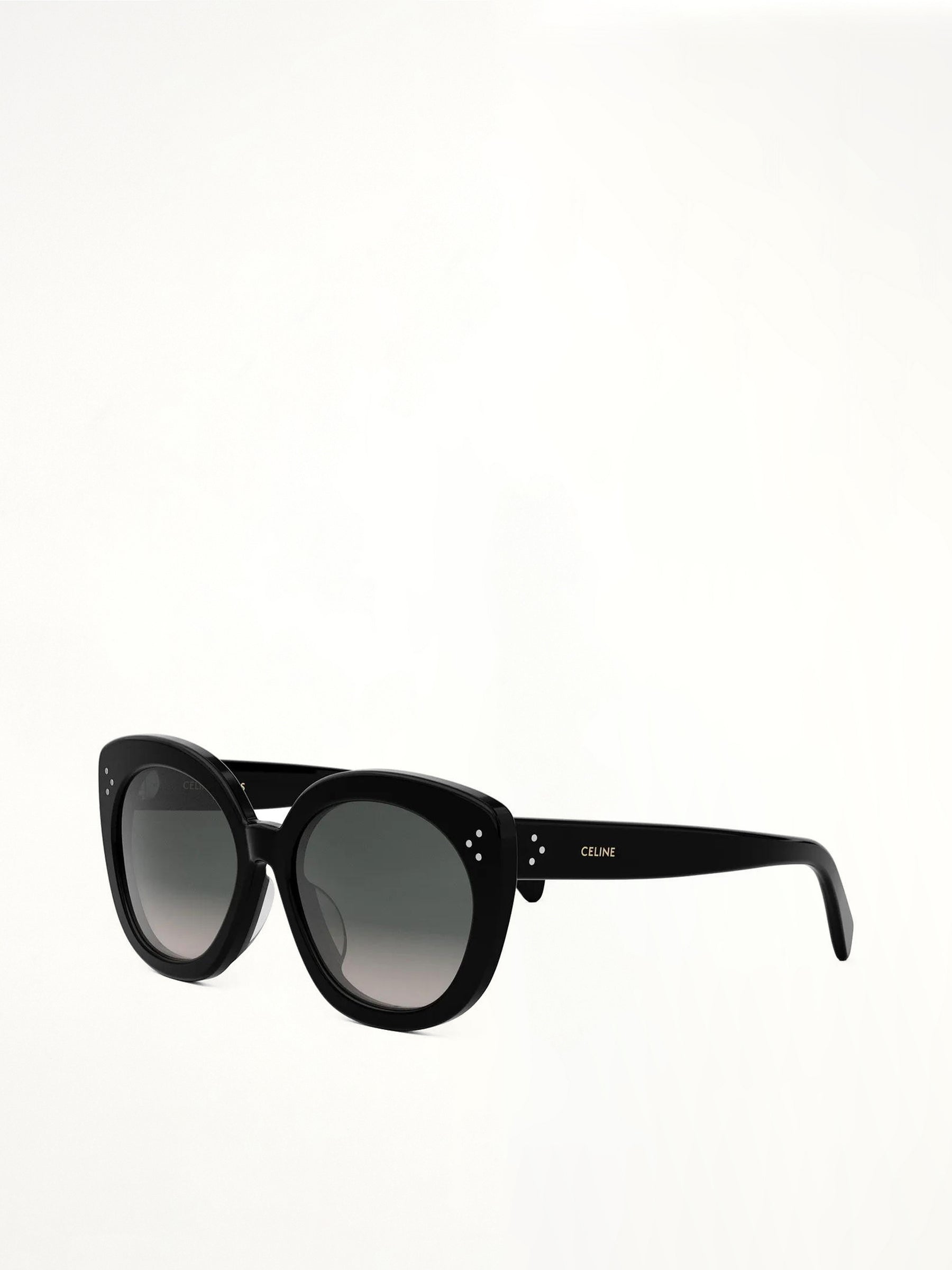 Celine CL40295F 5701F Acetate Sunglasses in Black