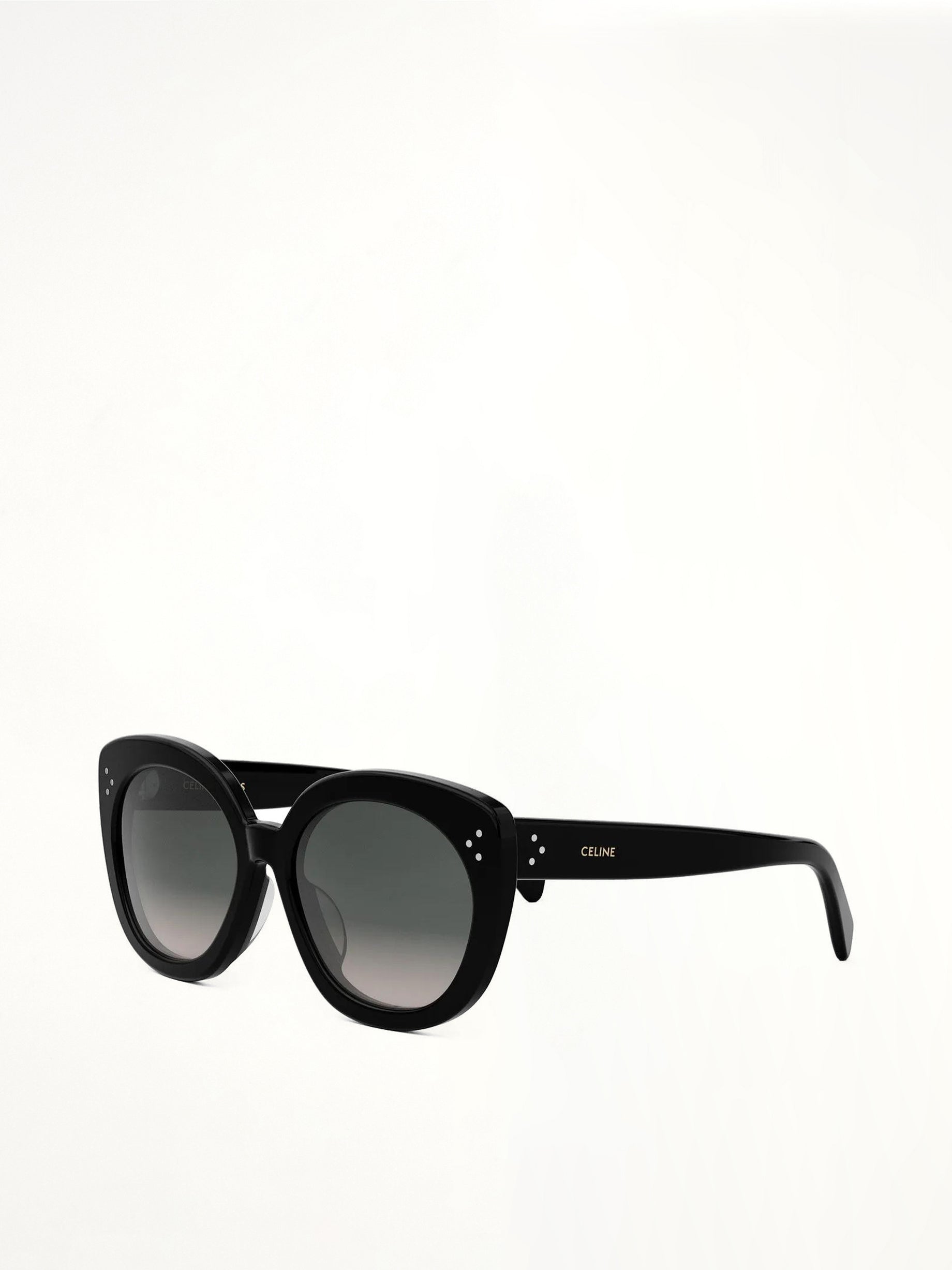 Celine CL40295F 5701F Acetate Sunglasses in Black