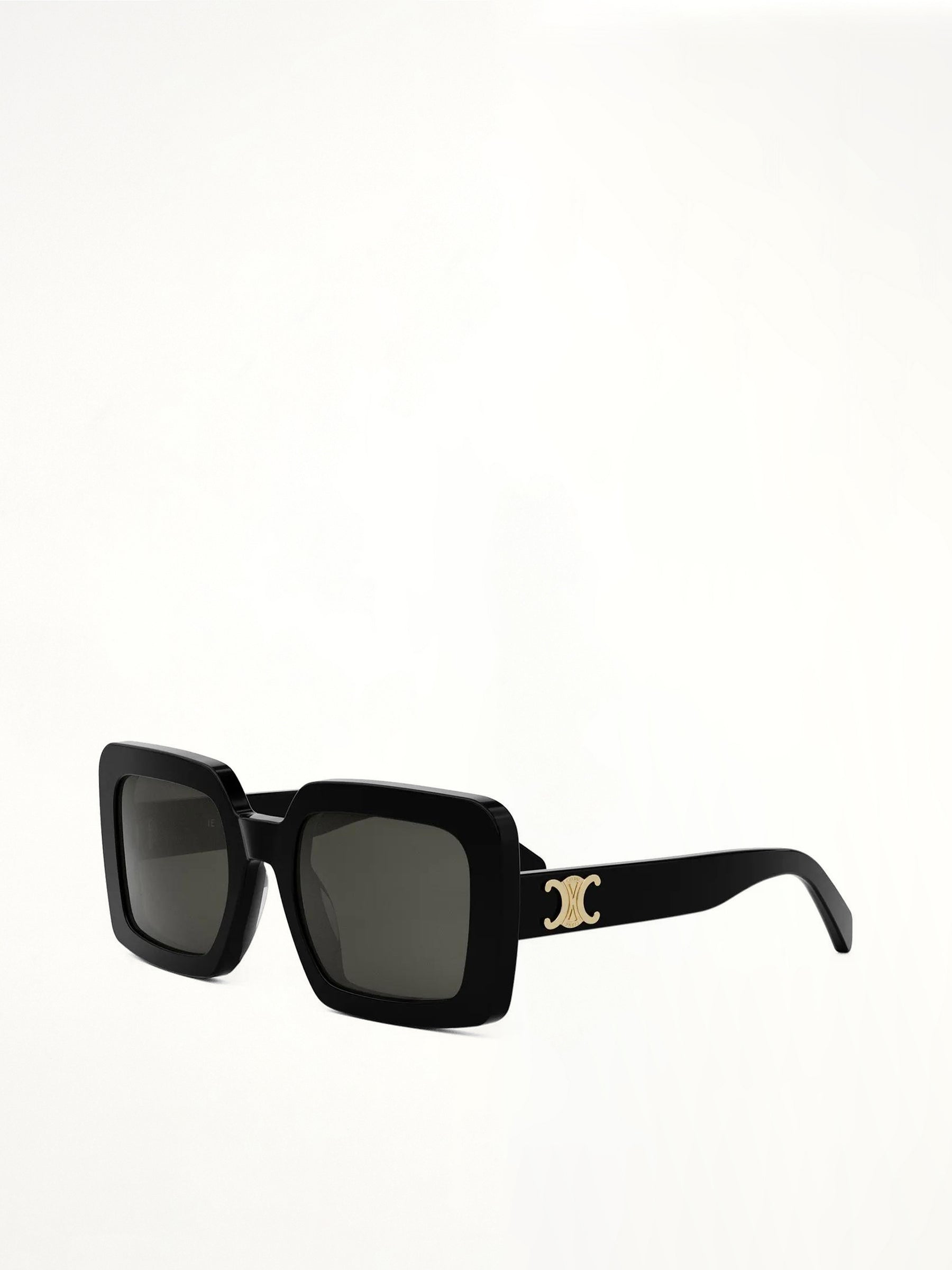 Celine CL40304U 5601A Acetate Sunglasses in Black/Gold