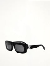Cl40313U Acetate Sunglasses in Black