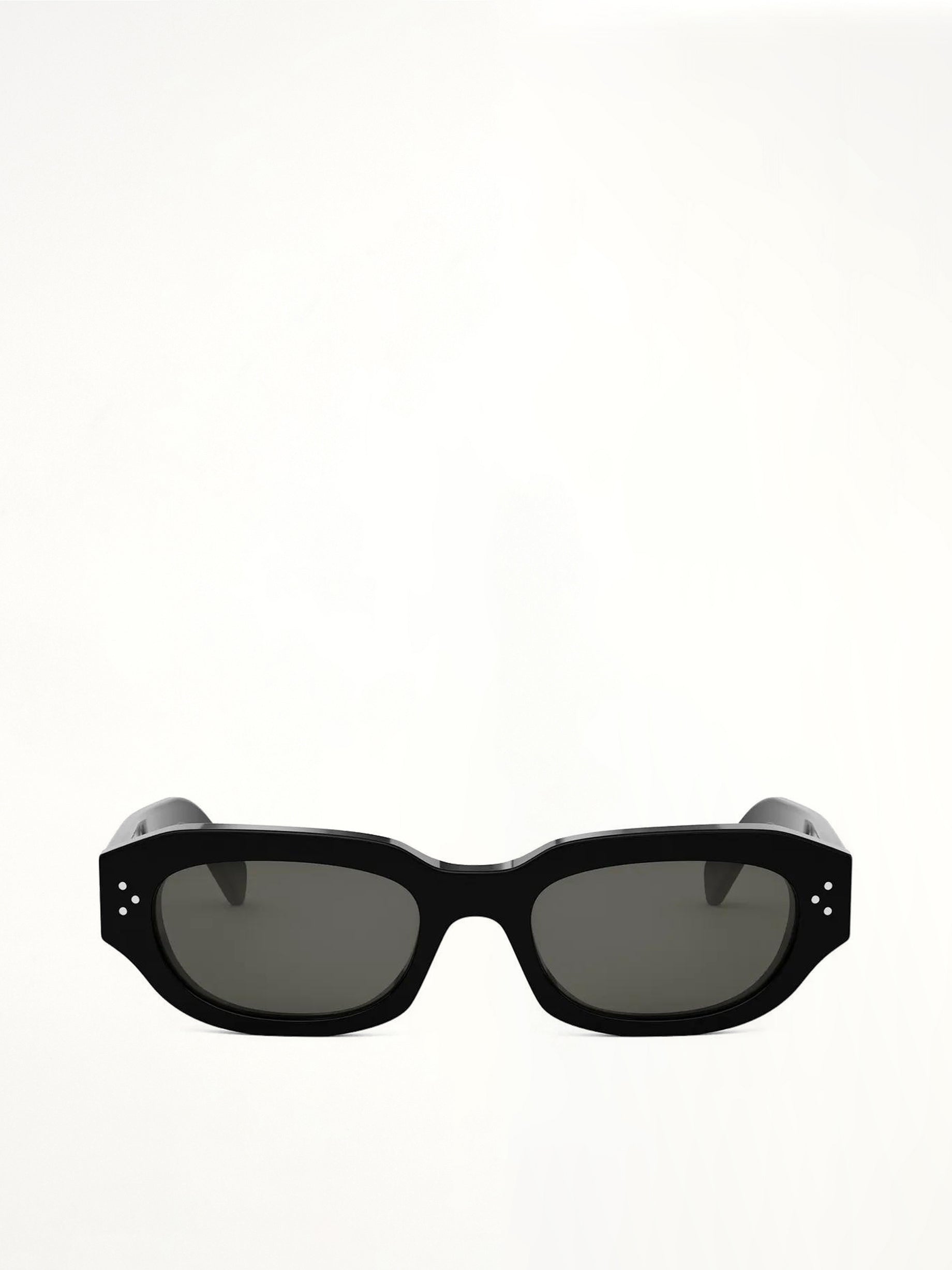 Celine CL40314I Acetate Sunglasses in Black/Silver