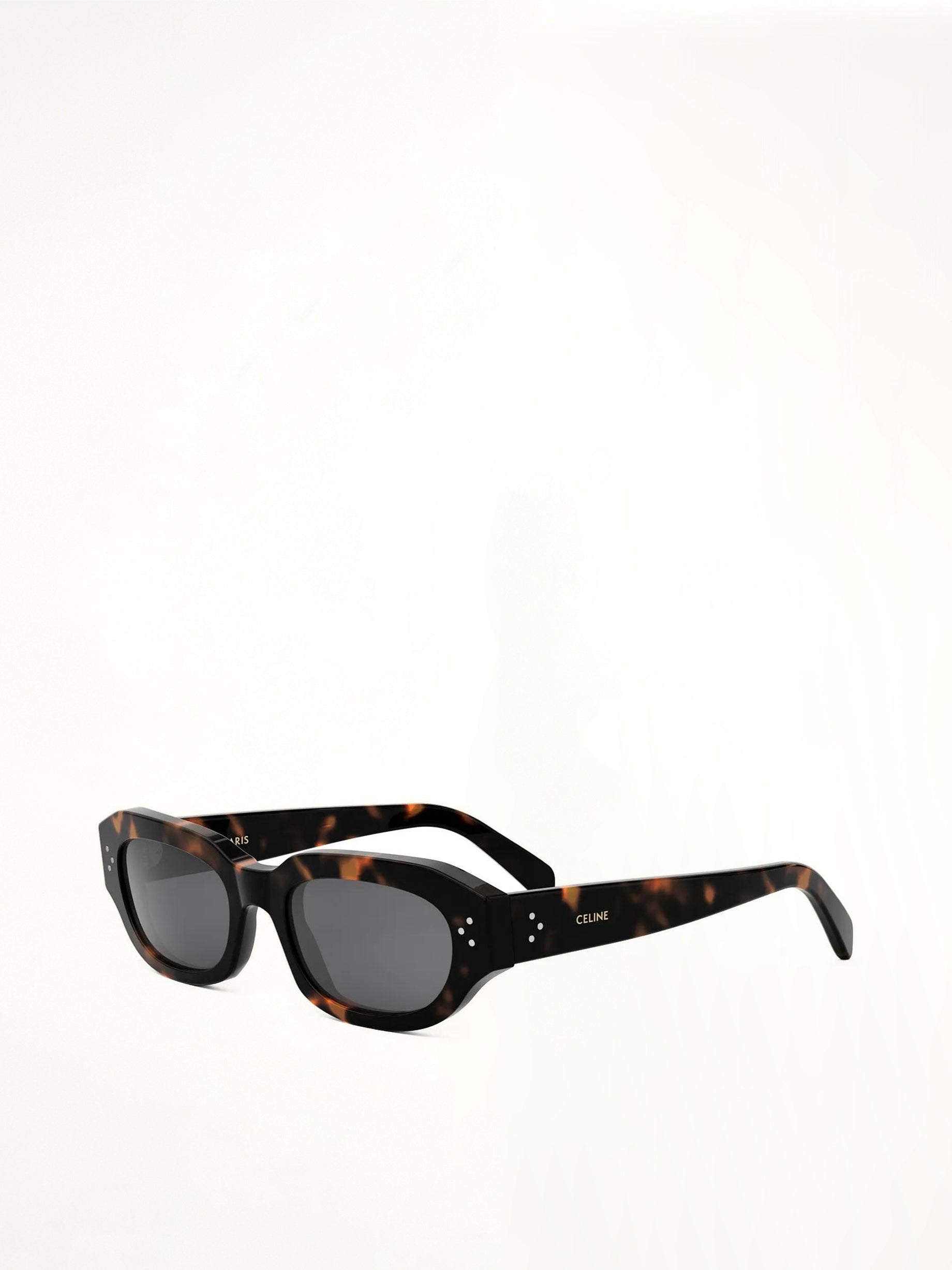 Celine CL40314I Acetate Sunglasses in Tortoise/Black