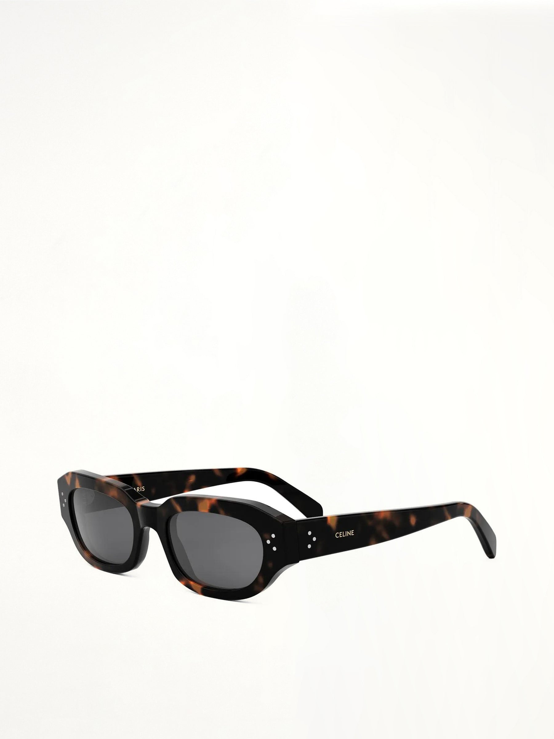 Celine CL40314I Acetate Sunglasses in Tortoise/Black