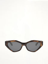 CL40323U Acetate Sunglasses in Shiny Havana/Grey
