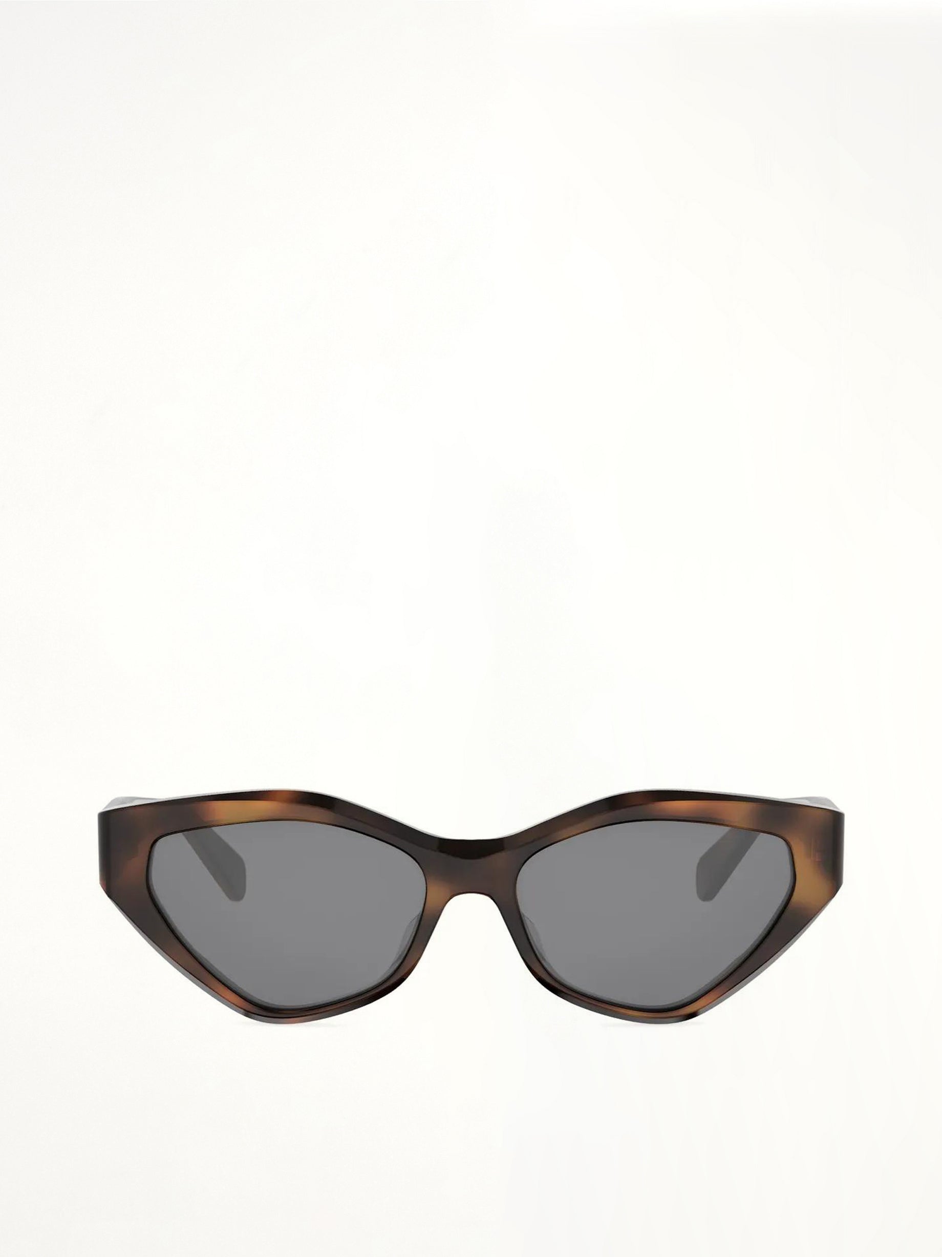 CL40323U Acetate Sunglasses in Shiny Havana/Grey