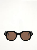 CL40326U Acetate Sunglasses in Shiny Black/Brown
