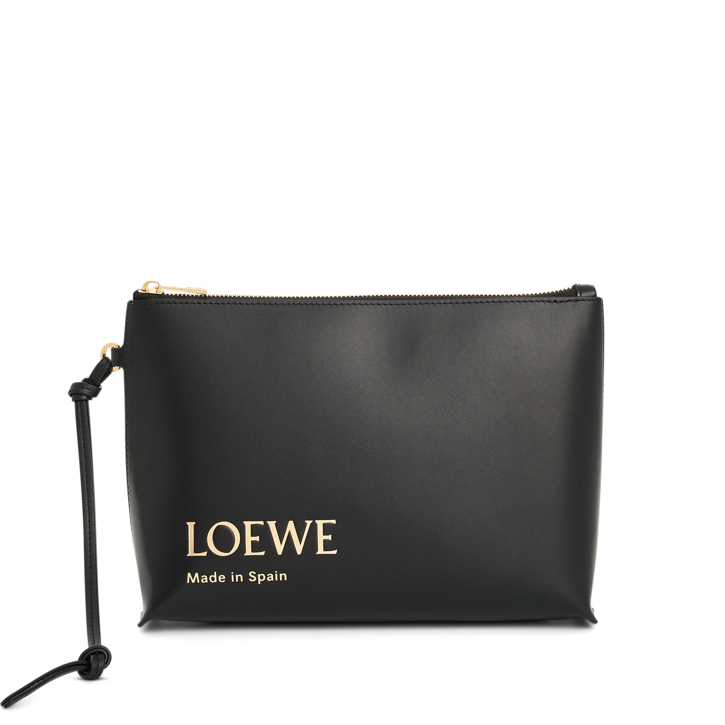 Loewe Embossed T-Pouch in Black