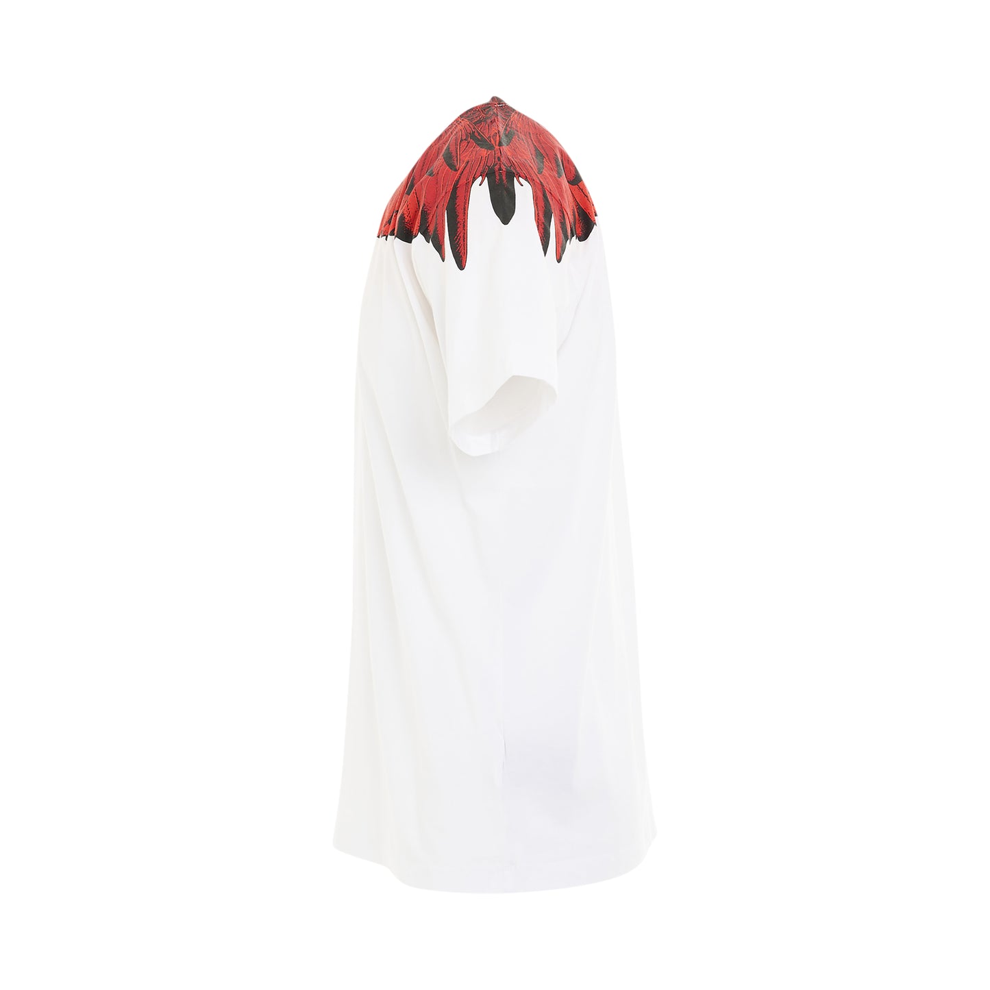 Icon Wings T-Shirt in White/Red