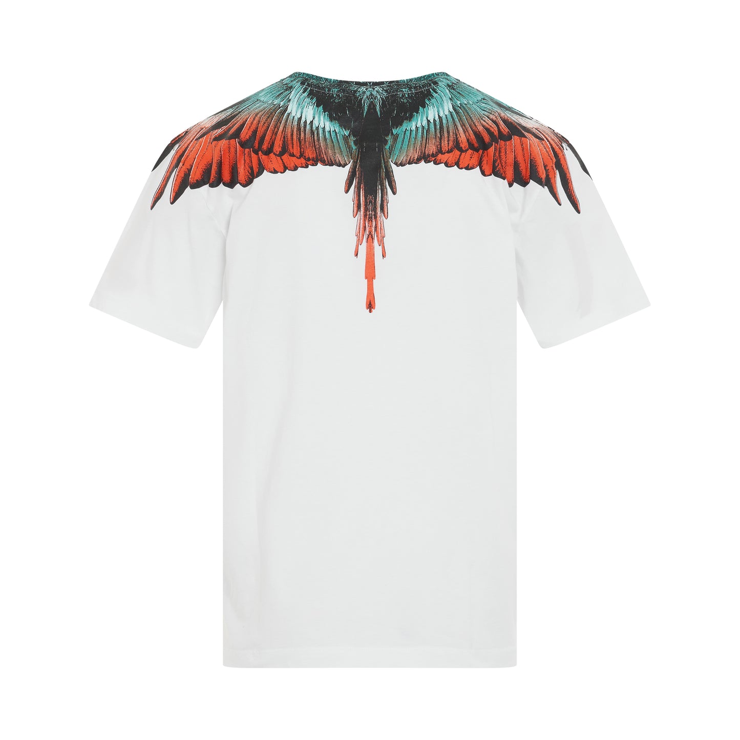 Icon Wings Regular Fit T-Shirt in White/Orange