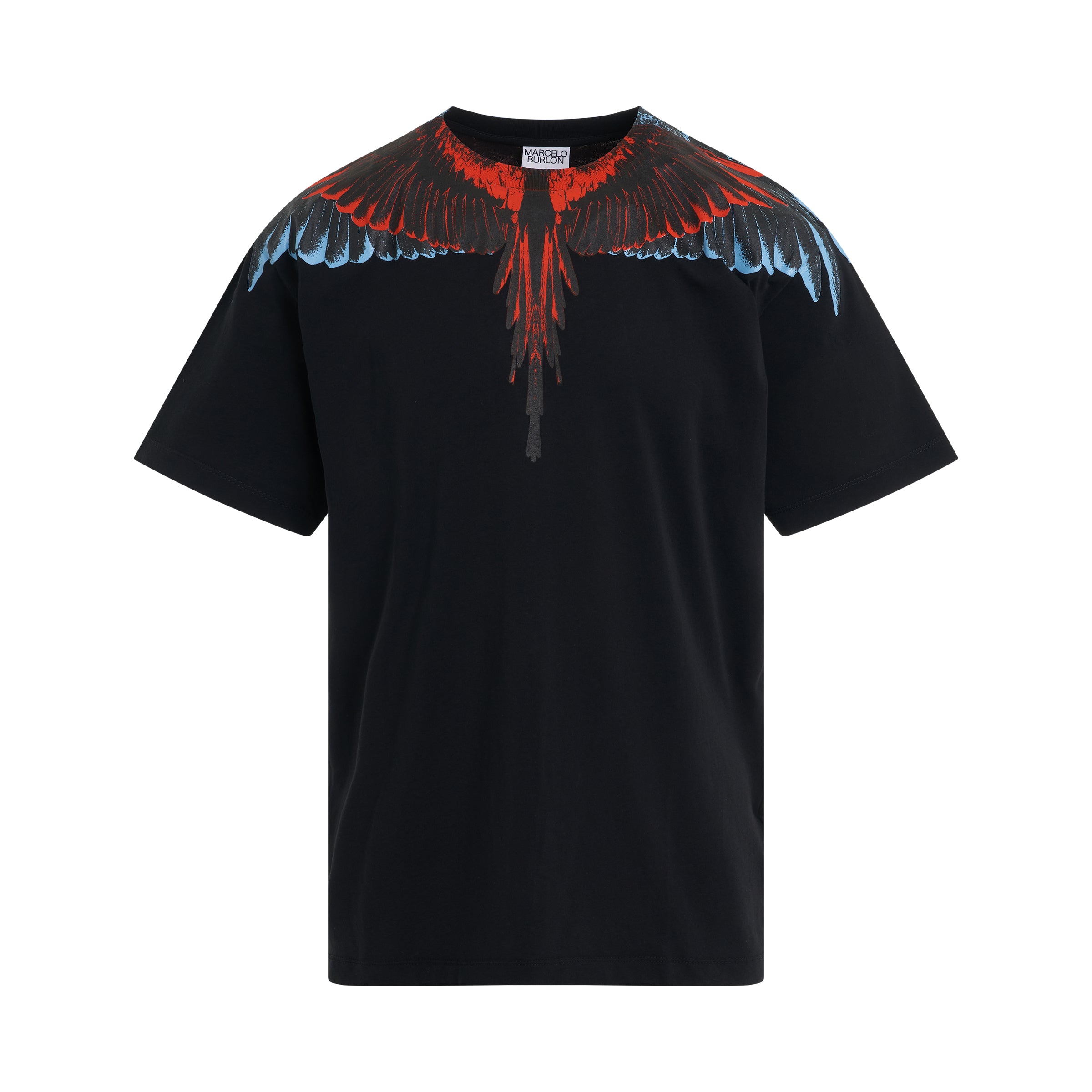 Icon Wings Regular Fit T-Shirt in Black/Red