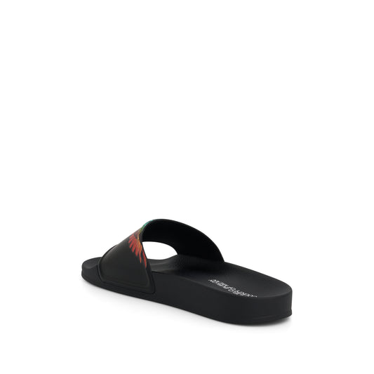 Icon Wings Sliders in Black/Multicolor