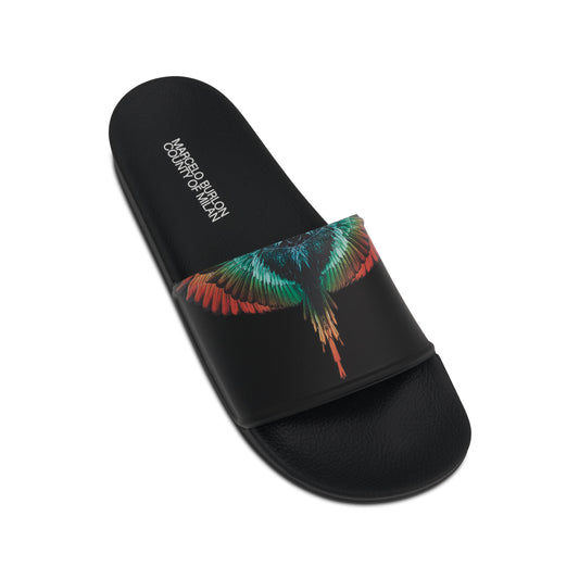 Icon Wings Sliders in Black/Multicolor