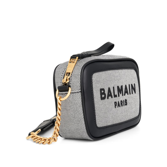 B-Army Camera Bag in Black/White