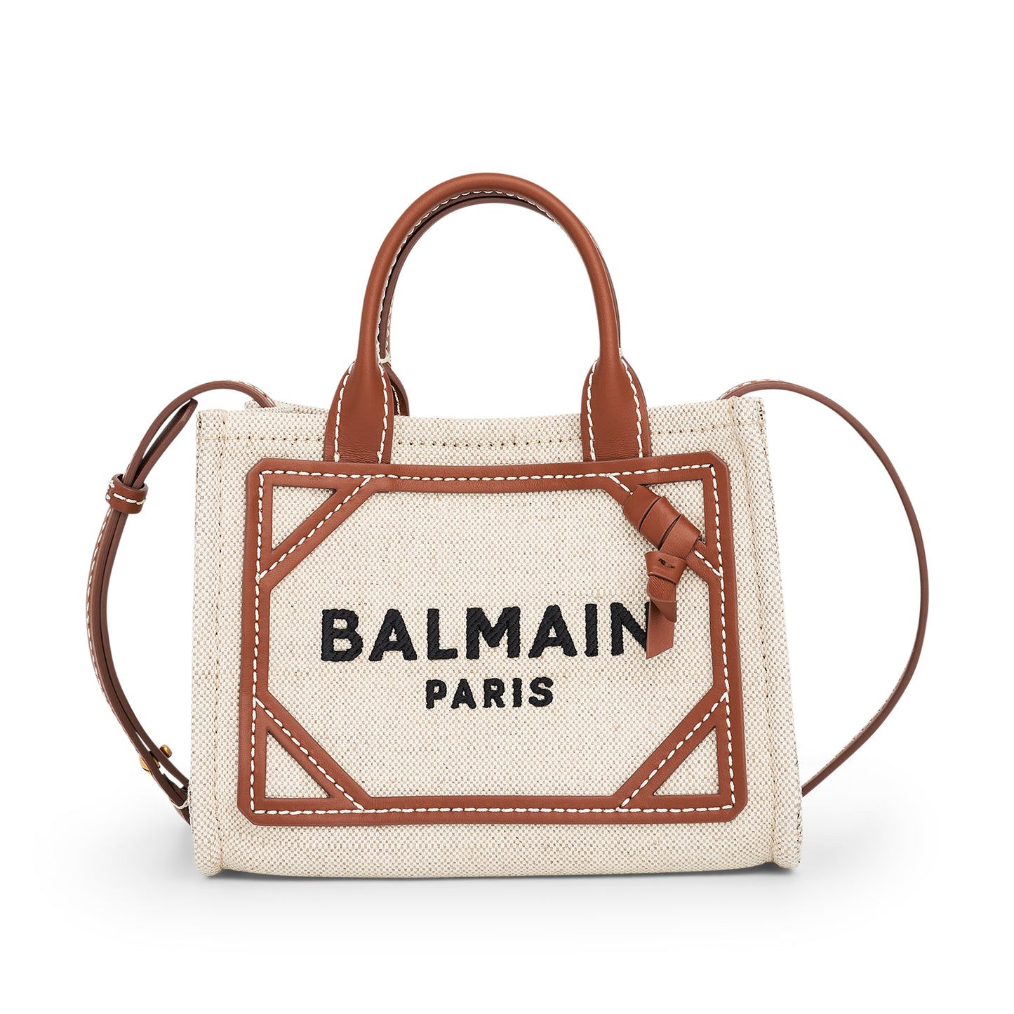 B-Army Shopper Mini in Natural/Brown