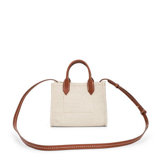 B-Army Shopper Mini in Natural/Brown