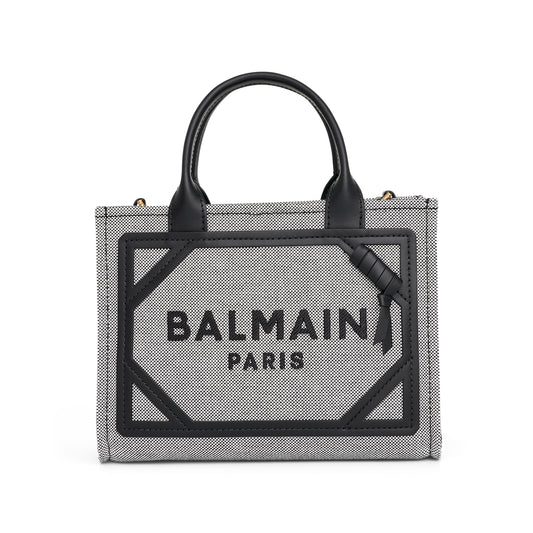 B-Army Small Shopper Bag in Black/White