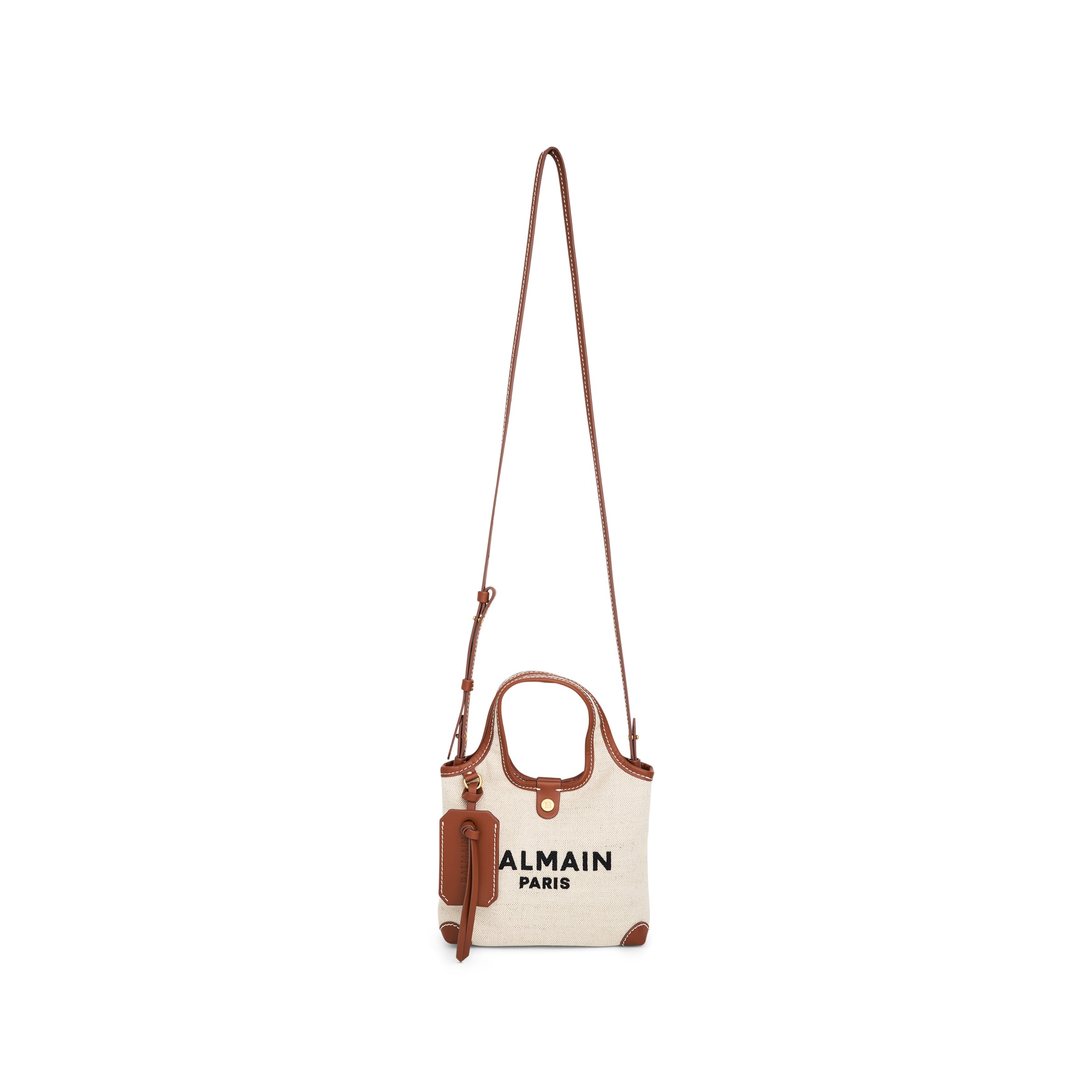 B-Army Mini Grocery Bag in Natural/Brown