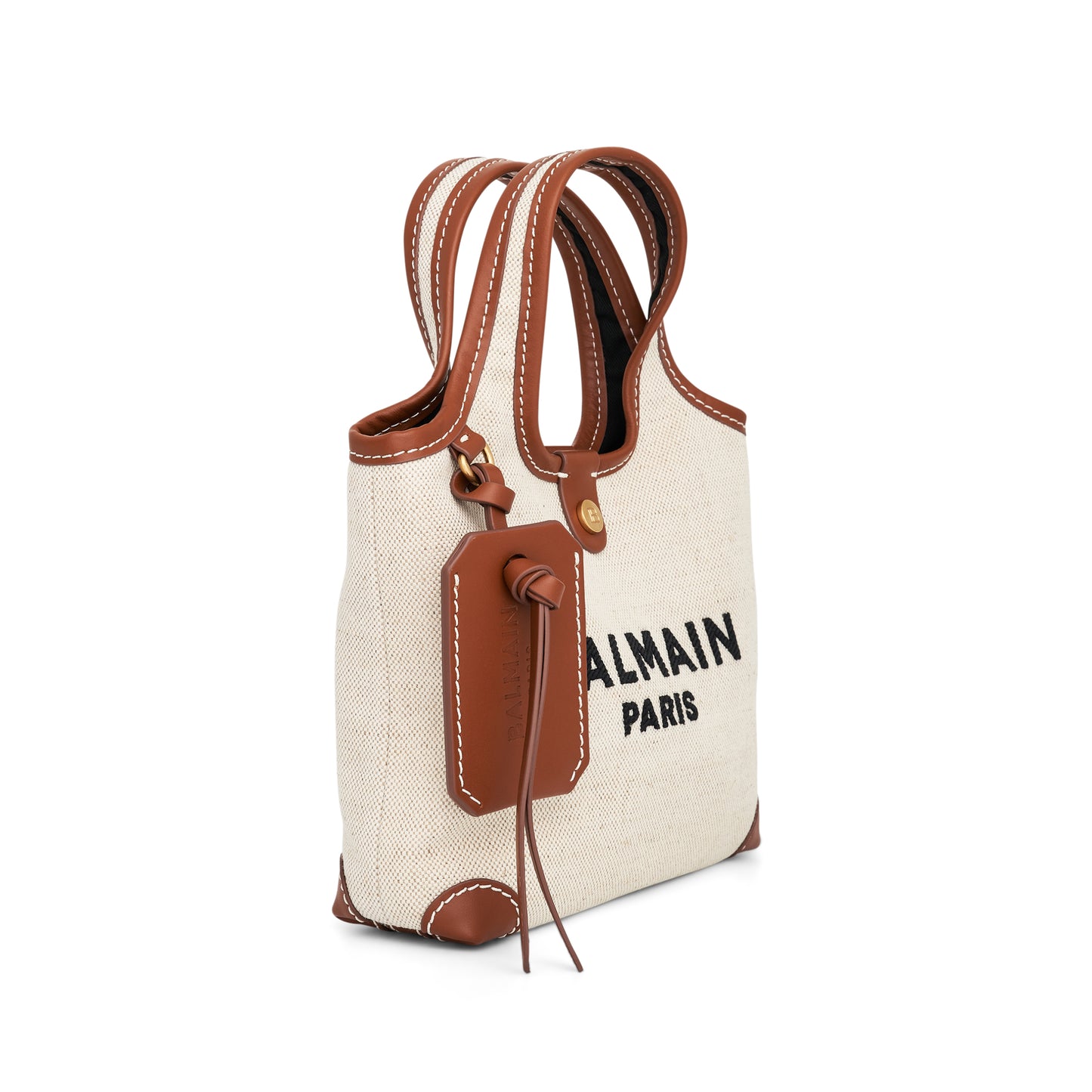 B-Army Mini Grocery Bag in Natural/Brown
