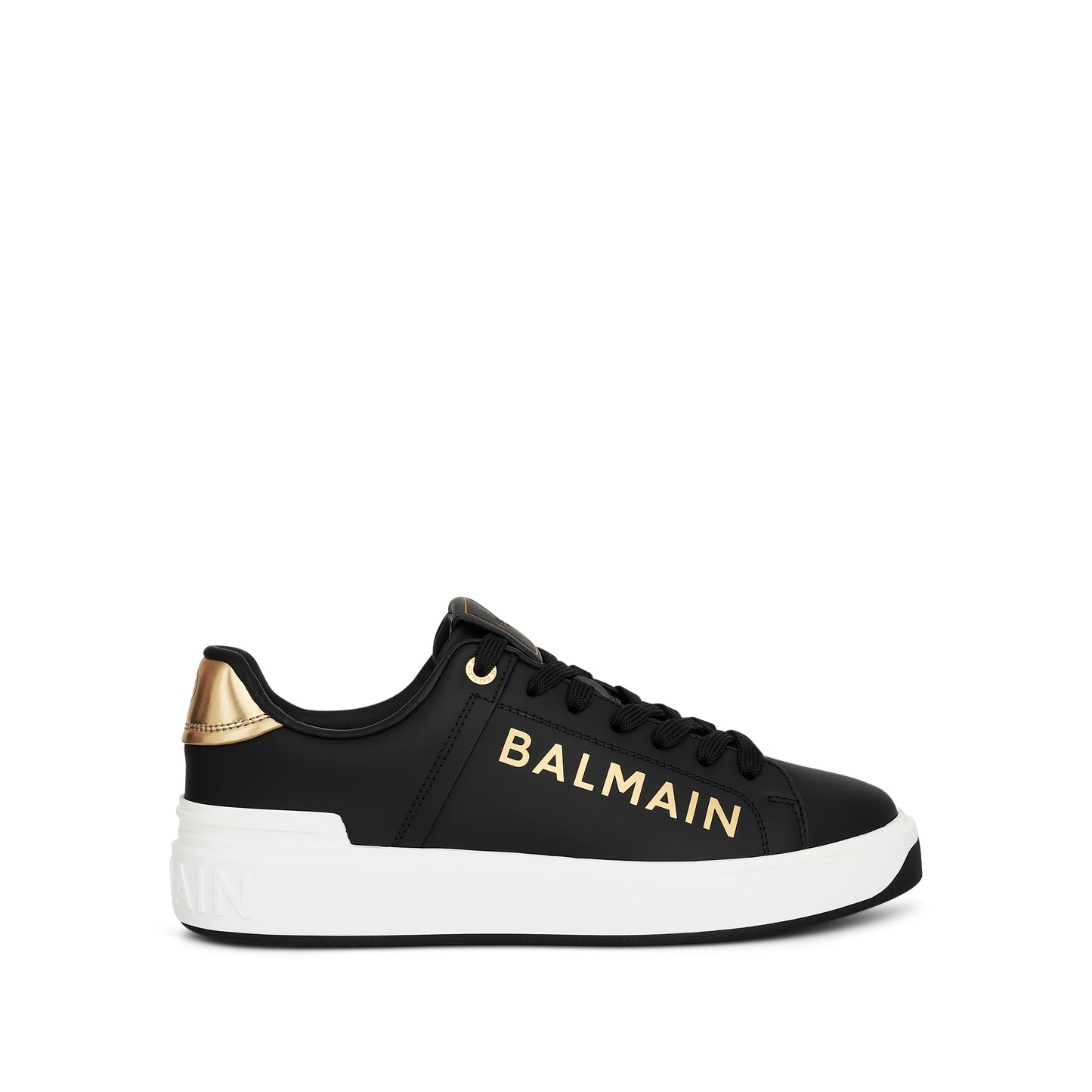 B-Court Low Sneaker in Black/Gold