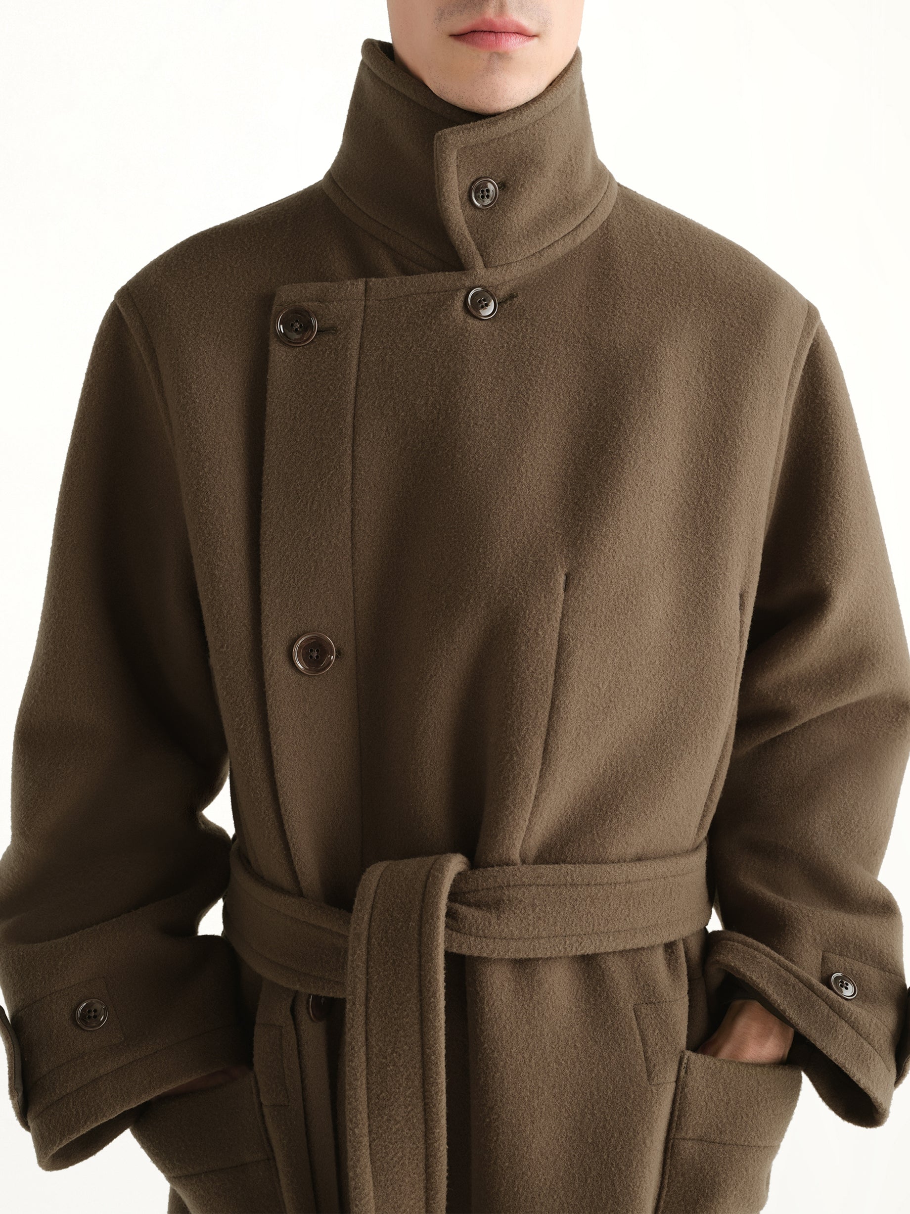 Wrap Coat in Thyme