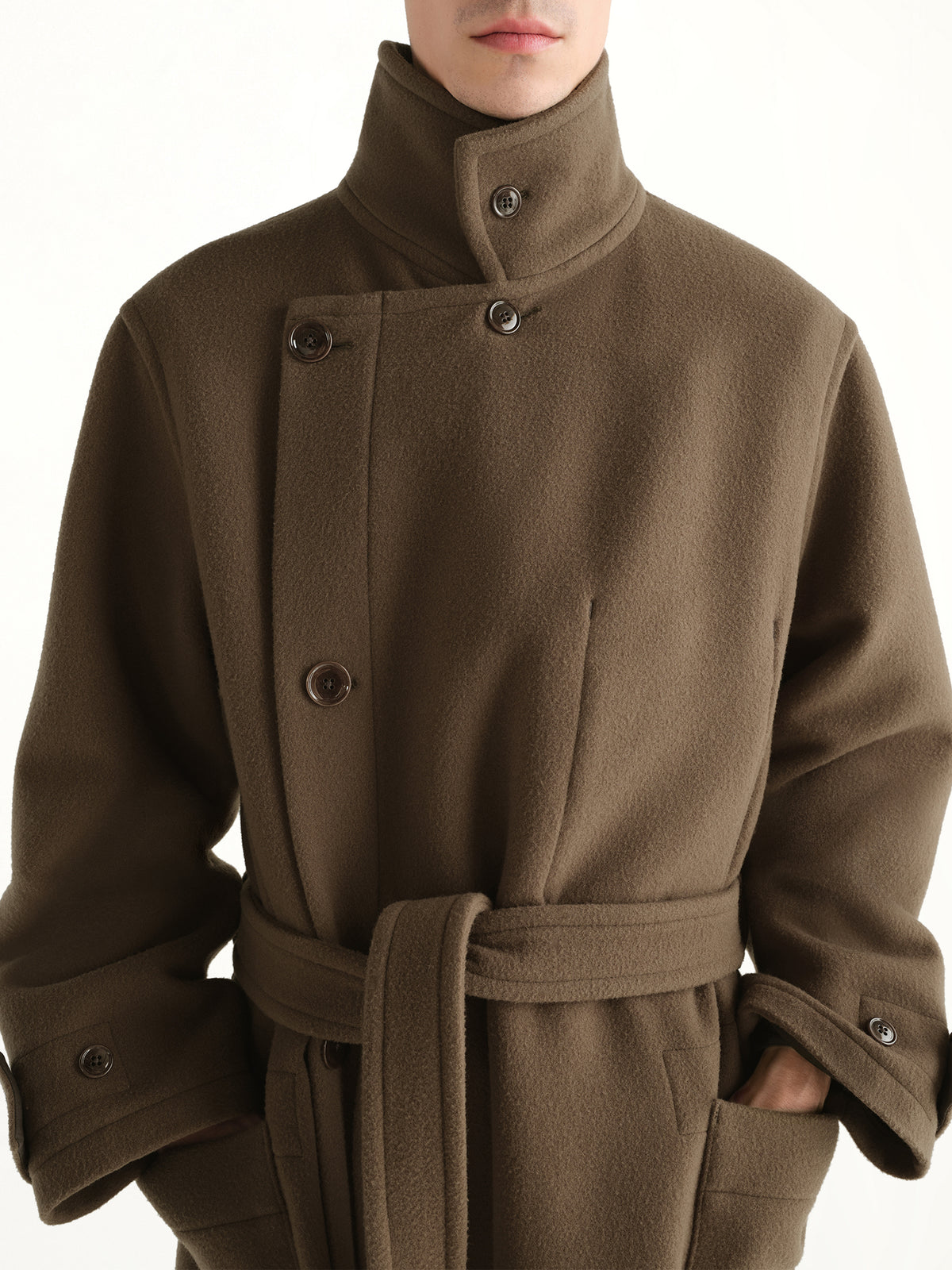 Wrap Coat in Thyme
