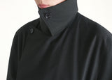 Trench Coat With Detachable Lining in Coal