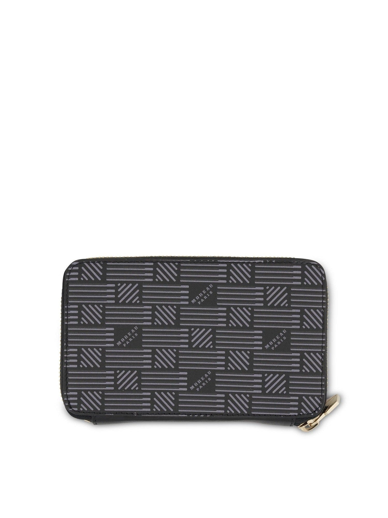 Continental Zip Wallet in Black