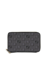 Continental Zip Wallet in Black
