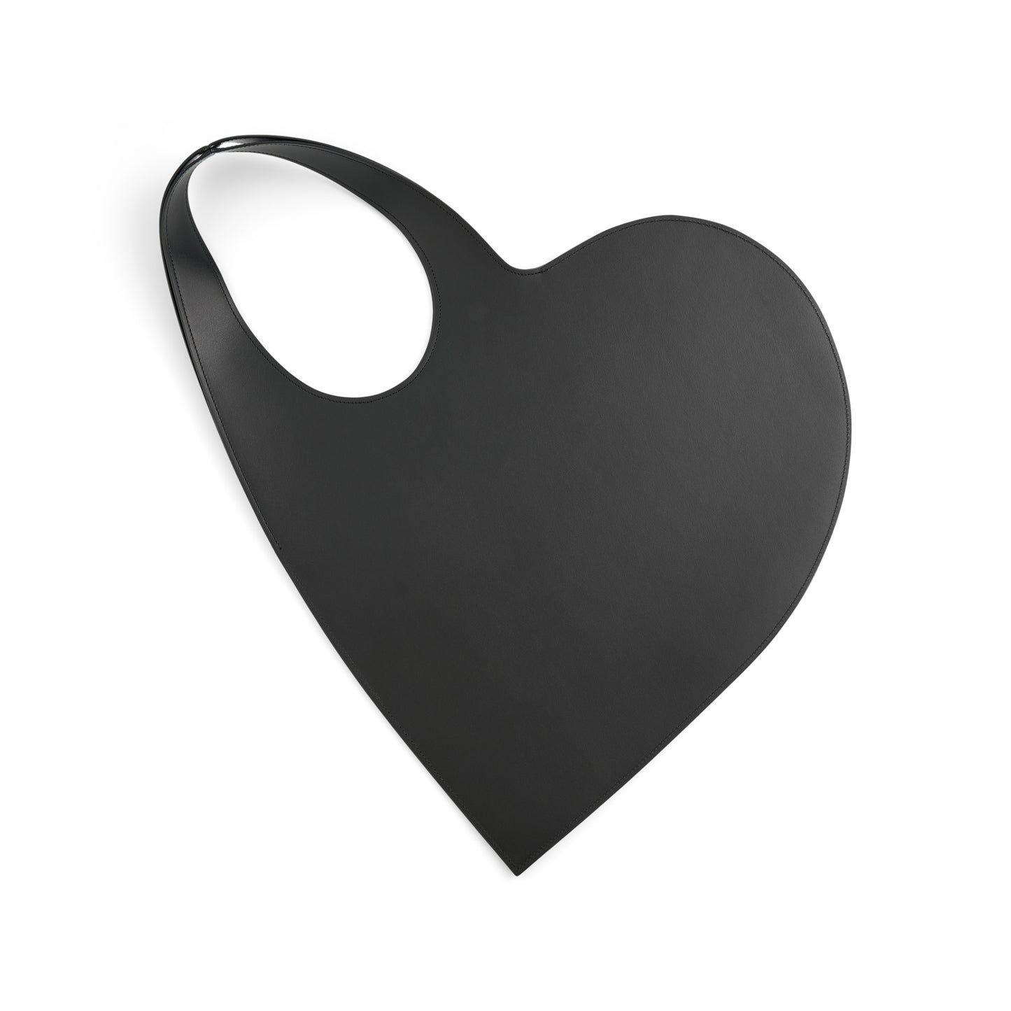 Heart Tote Bag in Black