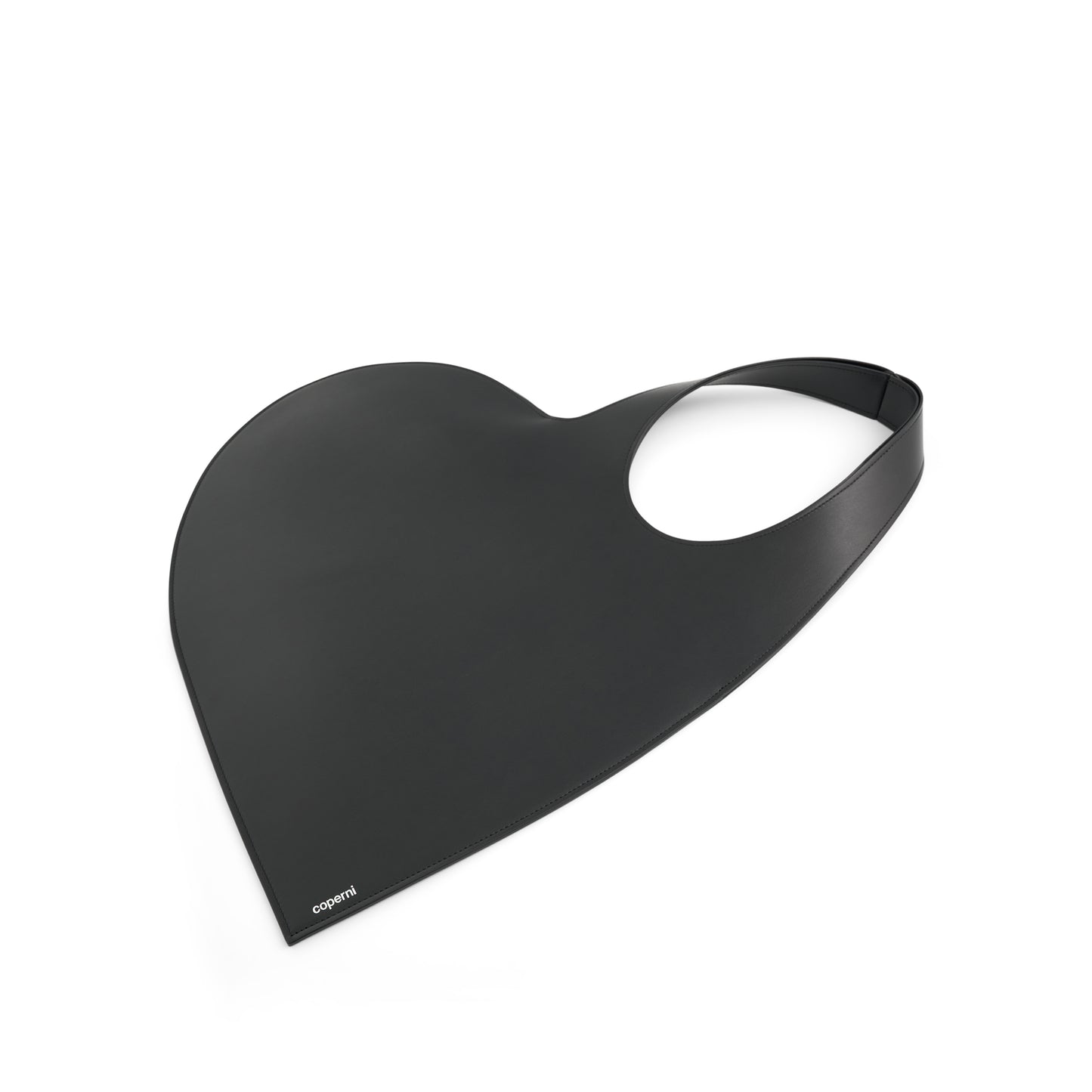 Heart Tote Bag in Black