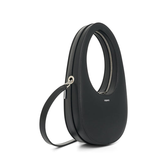 Crossbody Mini Swipe Bag in Black