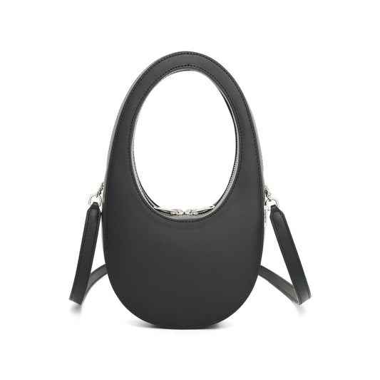 Crossbody Mini Swipe Bag in Black