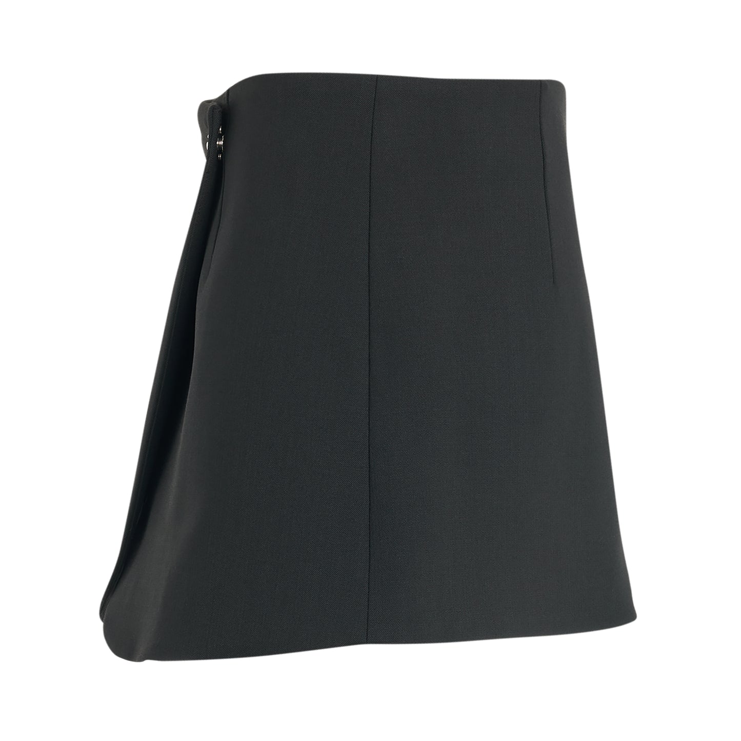 Tailored Mini Skirt in Black