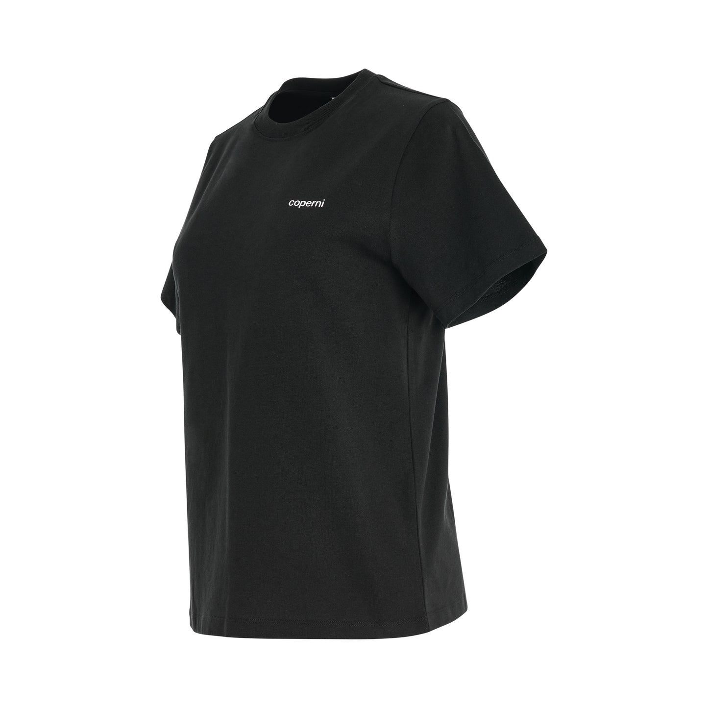 Logo Boxy T-Shirt in Black