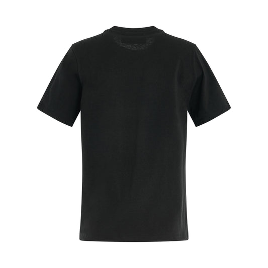 Logo Boxy T-Shirt in Black