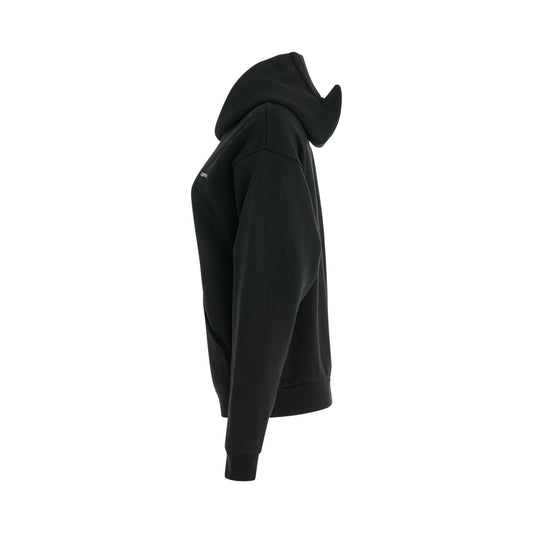 Horn Hoodie in Black