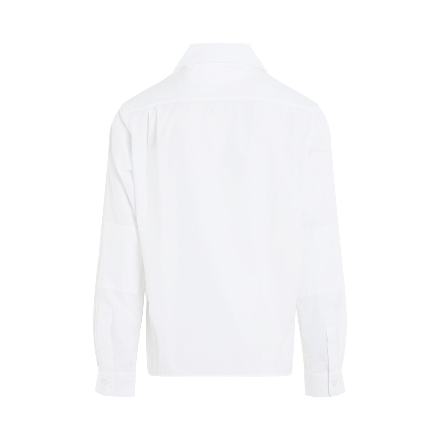 Logo Long Sleeve Shirt in Lily White