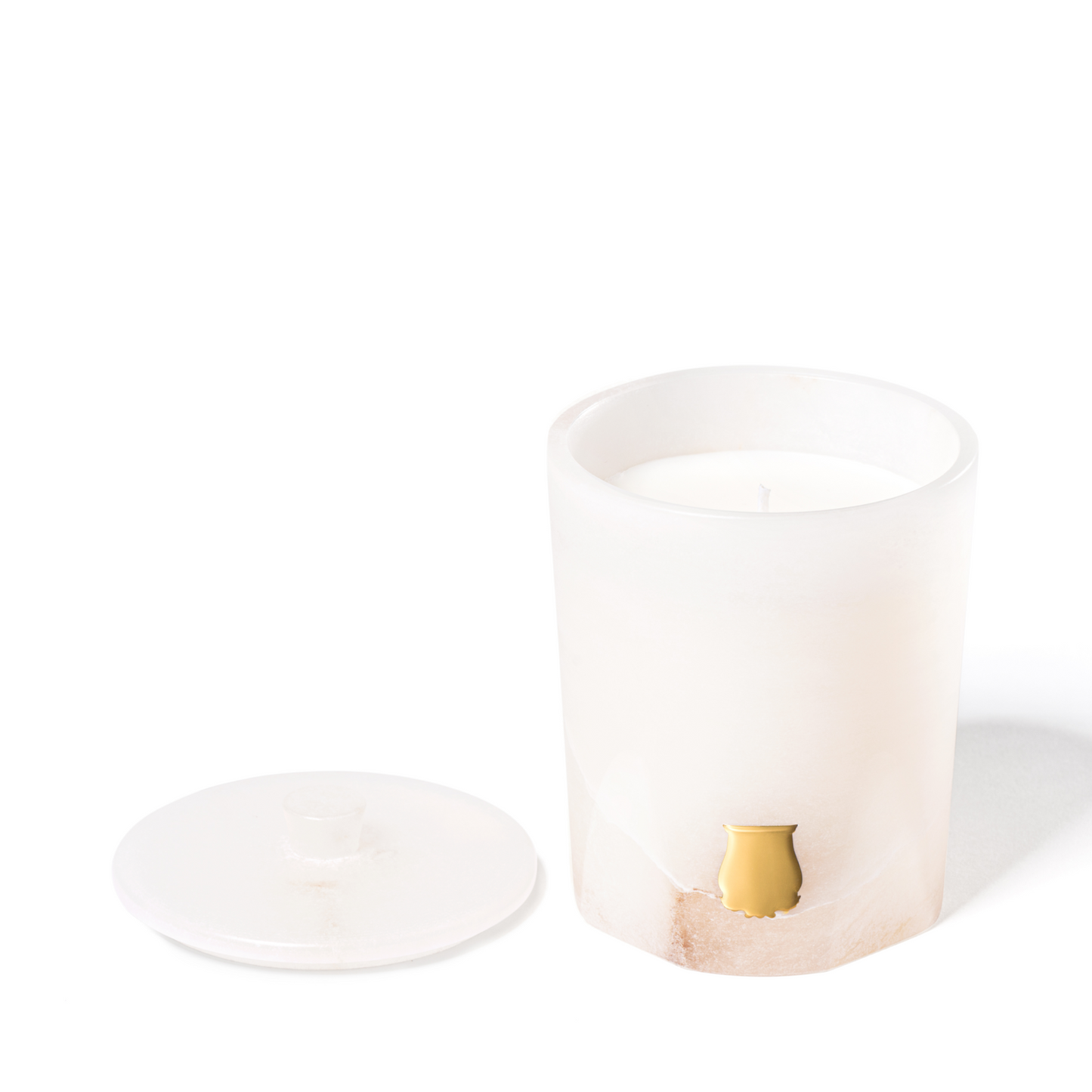 Hemera Alabaster Candle with Lid